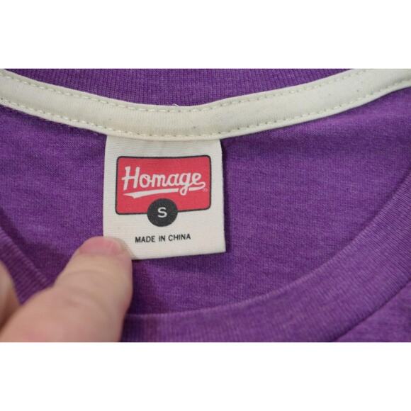 Homage Tee Shirt Justin Jefferson NFL Blitz Minnesota Vikings Mens Size Small - Picture 8 of 9